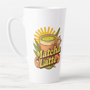 Matcha Latte Tasse, Grüner Tee Milchtasse