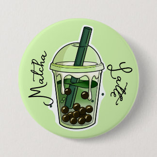 Matcha-Latte-Taste Button