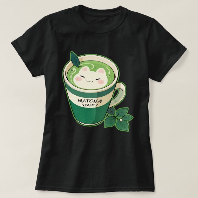 Matcha Liebe Tea Shirt (Design vorne)