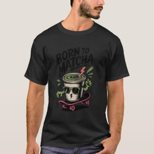 Matcha-Liebhaber-Entzücken Süße Grüntee-Fanatiker T-Shirt