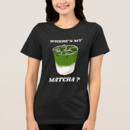 Matcha Lover gibt grünes Tee-Enthusiast Tri-Blend Shirt