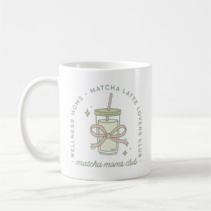 Matcha-Mom-Latte Wellness-Ästhetik Kaffeetasse