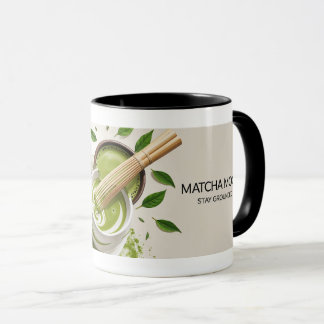 Matcha Mood Bleibe Groundcup Tasse