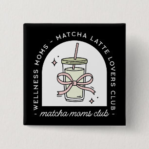 Matcha-Mütter-Club lustige Mutter-Gruppe Button