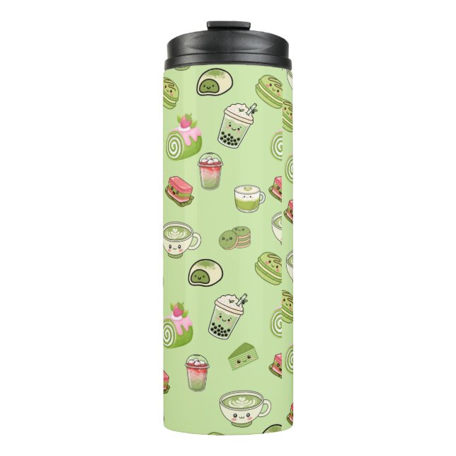 Matcha süß thermosbecher (Vorderseite)