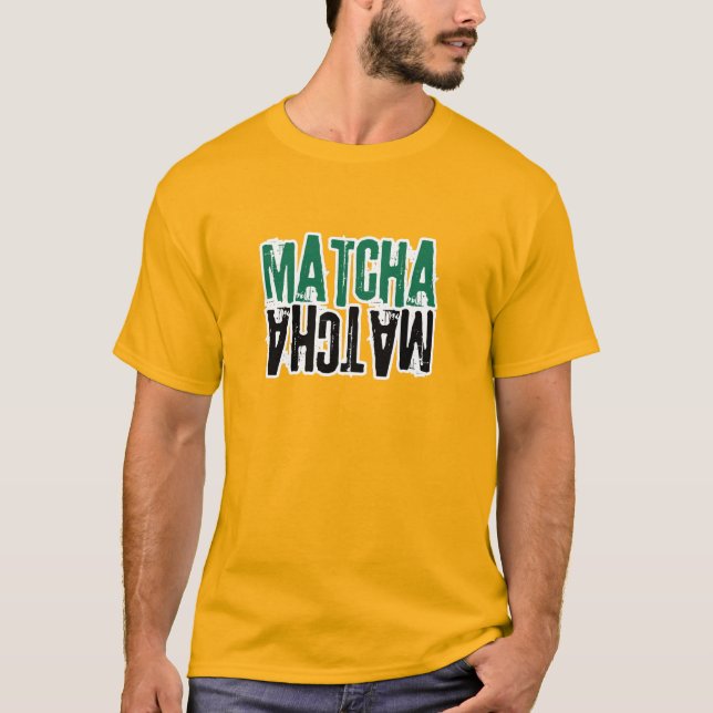 Matcha T - Shirt - Ästhetisches Matcha Lover T-Shi (Vorderseite)