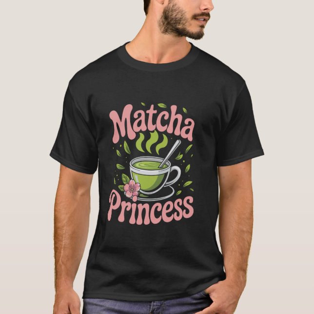 Matcha-Tee-Prinzessin T-Shirt (Vorderseite)