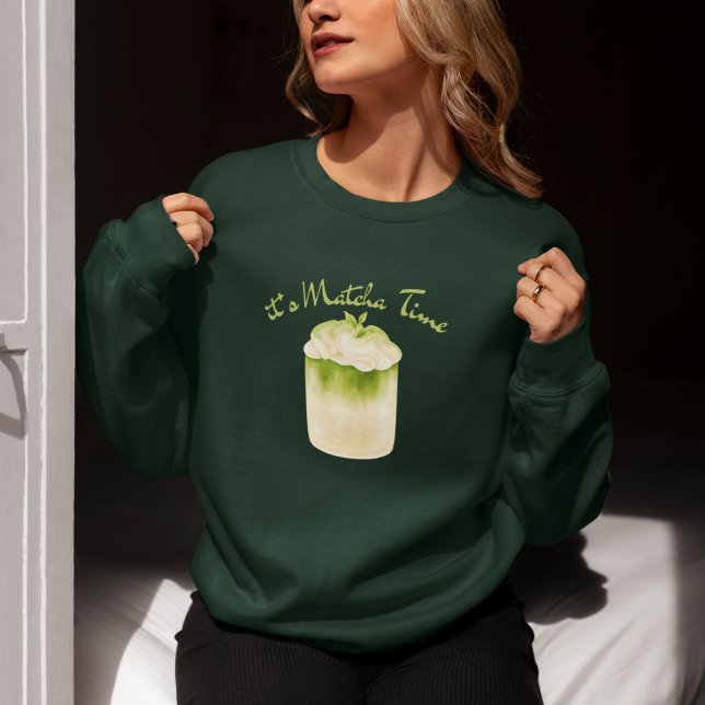 Matcha Time, Matcha Sweatshirt (Von Creator hochgeladen)