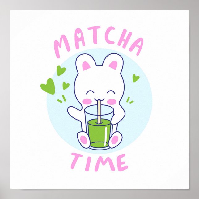 Matcha Time Poster (Vorne)