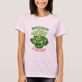 Matchaa-Angriffsmodus – Hyper Kawaii Japanischer T T-Shirt