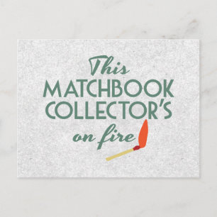 Matchbook Collector Postkarte