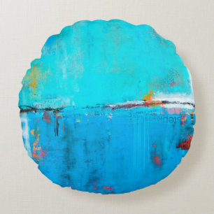 Matchbox Blues 5 Rundes Kissen