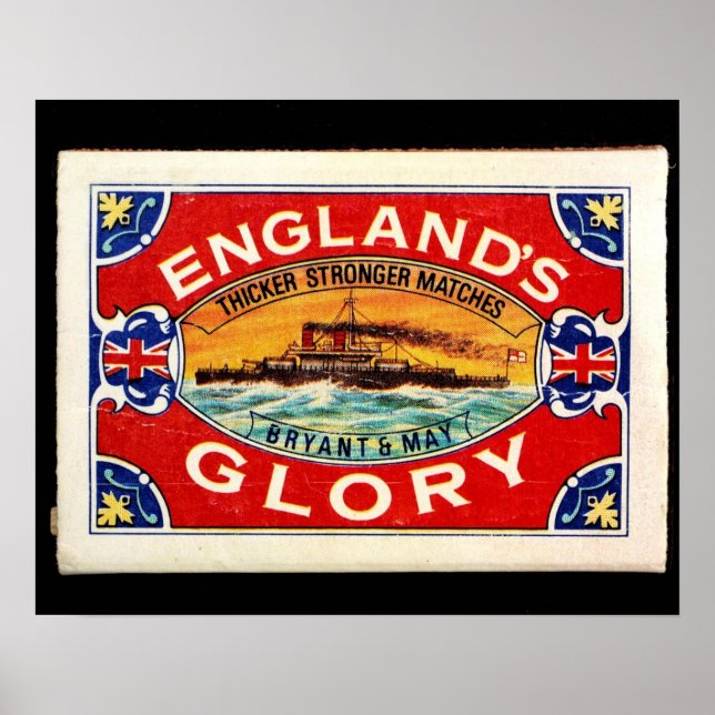 matchbox Englands glory Poster (Vorne)