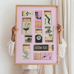 Matchbox Poster Template Wand Print
