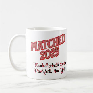 Matched 2025-Tag des Personalisierten Sitzungssitz Kaffeetasse