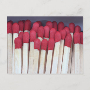Matches Postkarte