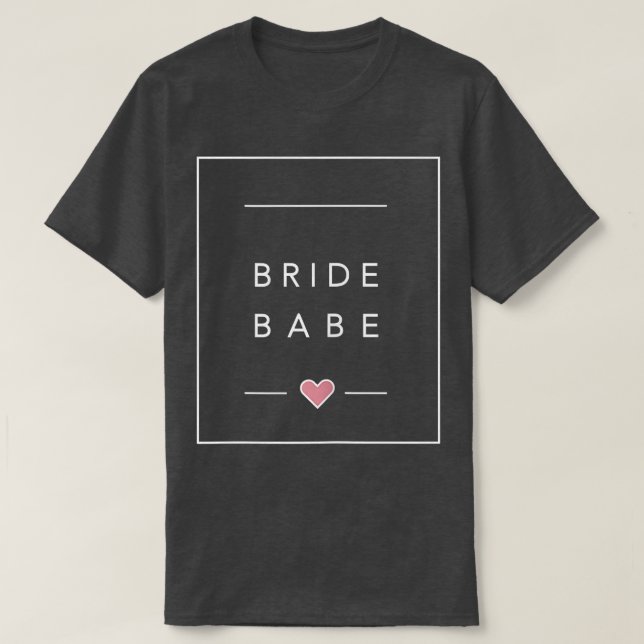 Matching Bride Babe Junggeselinnen-Abschied T-Shirt (Design vorne)