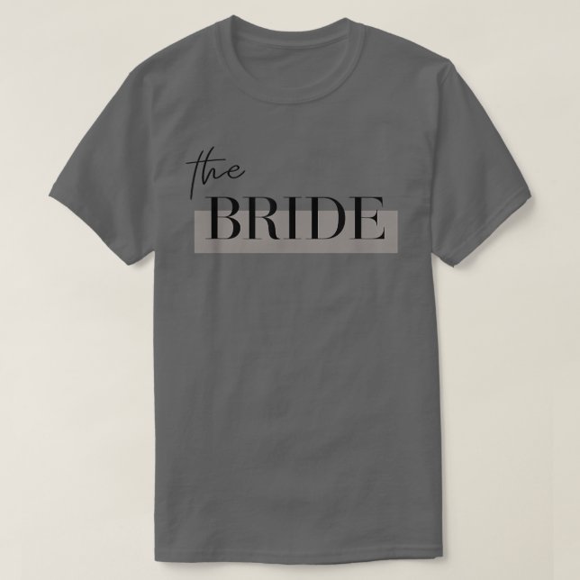 Matching Bride Team, Junggeselinnen-Abschied Bride T-Shirt (Design vorne)