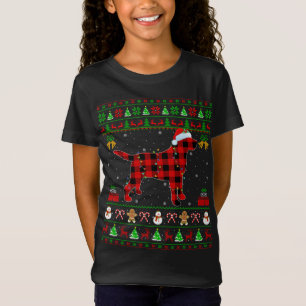 Matching Buffalo Karierter Ugly Labrador Retriever T-Shirt