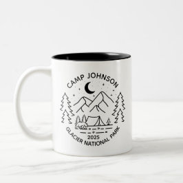 Matching-Camping für benutzerdefinierte Familiengr Zweifarbige Tasse