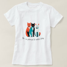 Matching Cats Trio T - Shirt