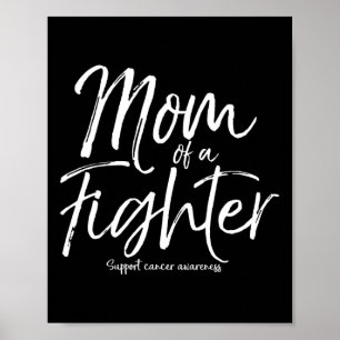 Matching Childhood Cancer Awareness Gift Mama eine Poster