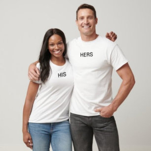 Matching Couple HERS T - Shirt