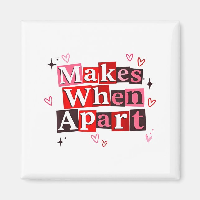 Matching Couple Makes When Apart Long Distance Rel Magnet (Vorne)