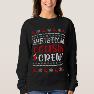 Matching Cousin Weihnachten Pajamas Männer Frauen Sweatshirt