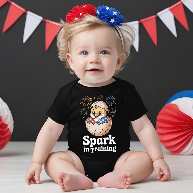 Matching Family 4. Juli Spark in Training Baby Strampler (Von Creator hochgeladen)