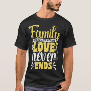Matching Family Ansammlung Wiedersehen Party Famil T-Shirt