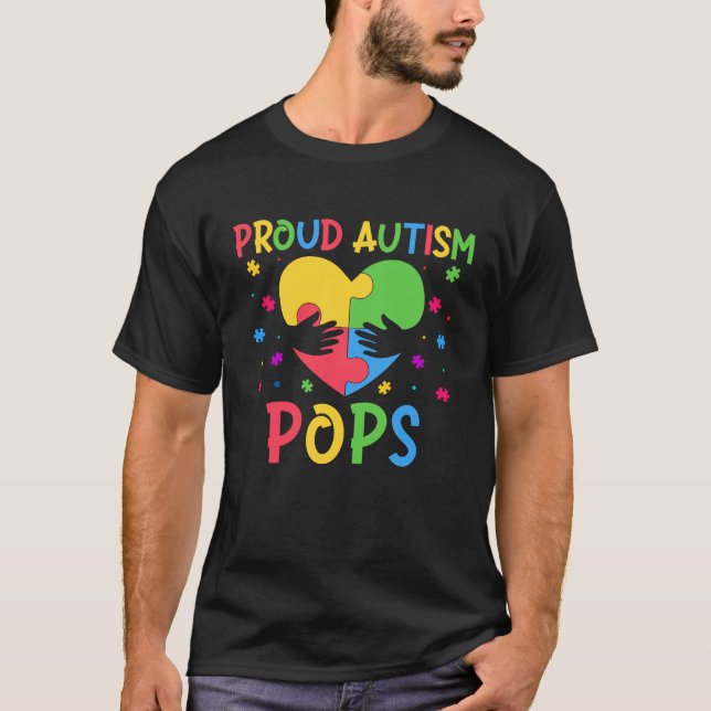 Matching Family Autism Awareness Month Proud Autis T-Shirt (Vorderseite)