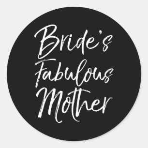 Matching Family Brautparty Geschenke Brides Fabulo Runder Aufkleber