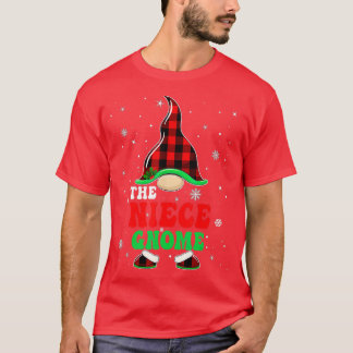Matching Family Buffalo Kariert den Nichte Gnome C T-Shirt