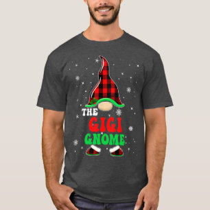 Matching Family Buffalo Kariert Gigi Gnome Chris T-Shirt