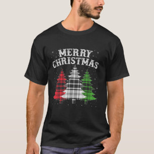 Matching Family Buffalo Karierten Weihnachtsbaum P T-Shirt