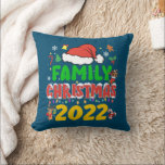 Matching Family Christmas 2022 Team Santa Elf Squa Kissen<br><div class="desc">Matching Family Christmas 2022 Team Santa Elf Squad</div>