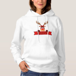 Matching Family Christmas Buffalo Kariert Rentier Hoodie