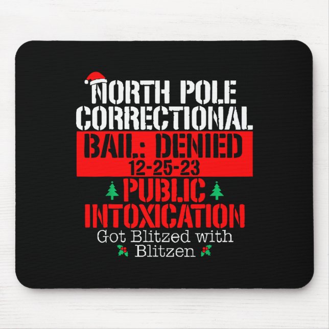 Matching Family Christmas Funny Tees North Le Corr Mousepad (Vorne)