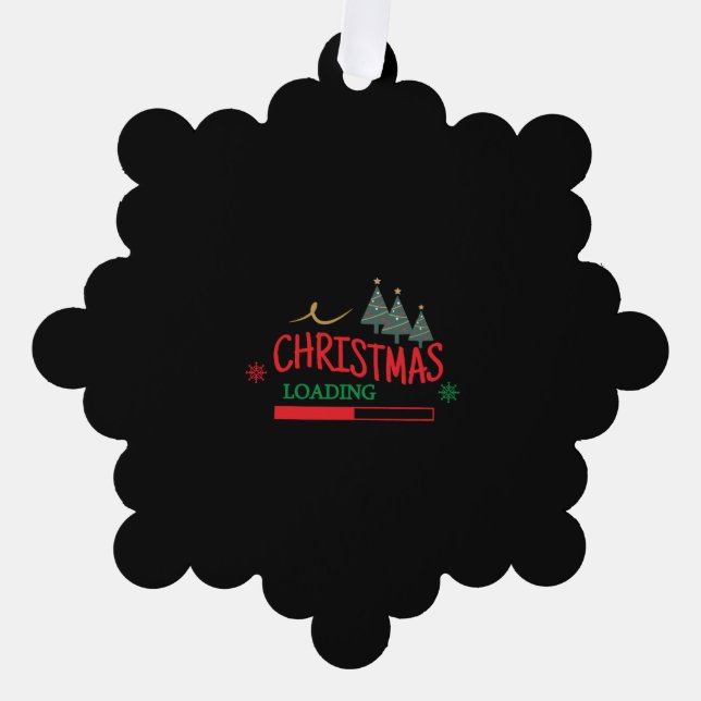 Matching Family Christmas Loading Ornament Karte (Vorderseite)