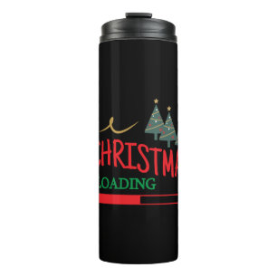 Matching Family Christmas Loading Thermosbecher