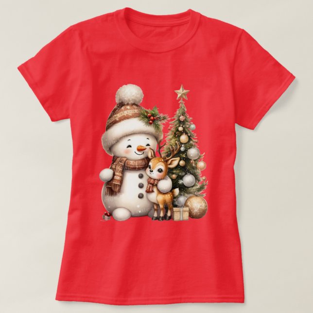 Matching Family Christmas T-Shirt | Festive Holida (Design vorne)