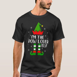 Matching Family Funny Crow Elf Weihnachten T-Shirt