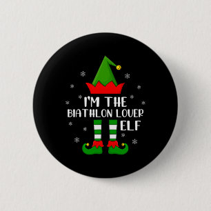 Matching Family Funny Ich bin der Biathlon Lover E Button