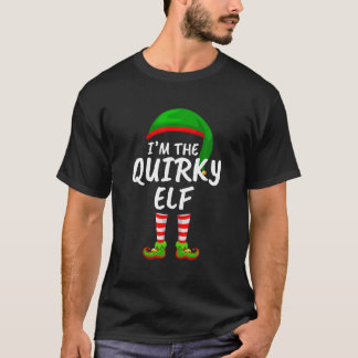 Matching Family Funny Ich bin die Quirky Elf Weihn T-Shirt