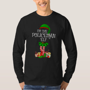 Matching Family Group Ich bin der Polizist Elf Chr T-Shirt