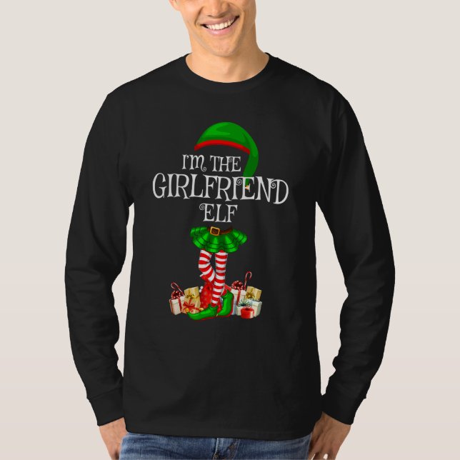 Matching Family Group Ich bin die Schwester Elf Ch T-Shirt (Vorderseite)