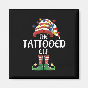 Matching Family Group Ich bin die Tattooed Elf Chr Magnet