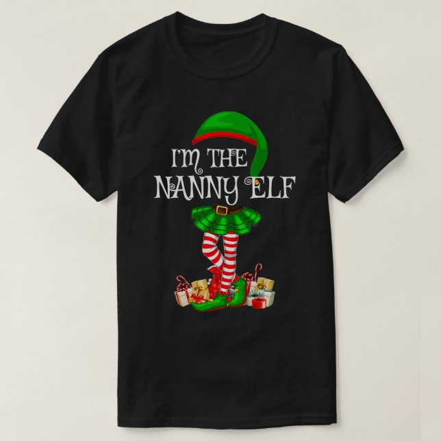 Matching Family Group Ich bin die Weihnachtsnachts T-Shirt (Design vorne)