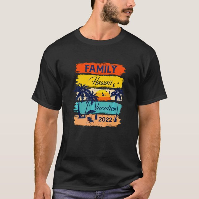 Matching Family Hawaiian Vacation Group Hawaii 202 T-Shirt (Vorderseite)